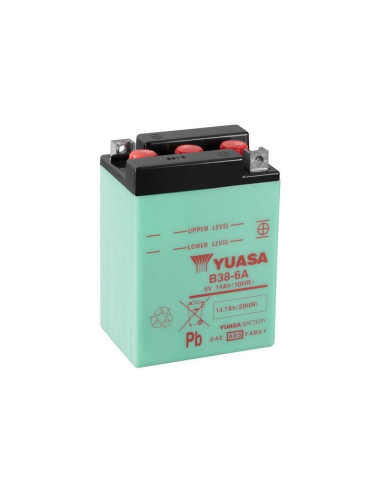 YUASA Battery Conventional without Acid Pack - B38-6A
