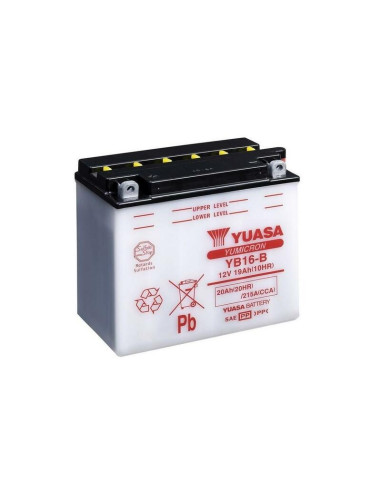 YUASA Battery Conventional without Acid Pack - YB16-B