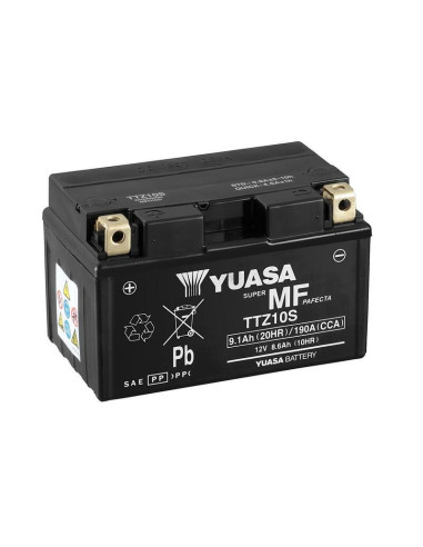 YUASA Battery Maintenance Free with Acid Pack - TTZ10S