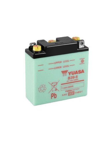 YUASA Battery Conventional without Acid Pack - B39-6