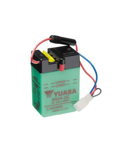 Batterie YUASA conventionnelle sans pack acide - 6N2A-2C