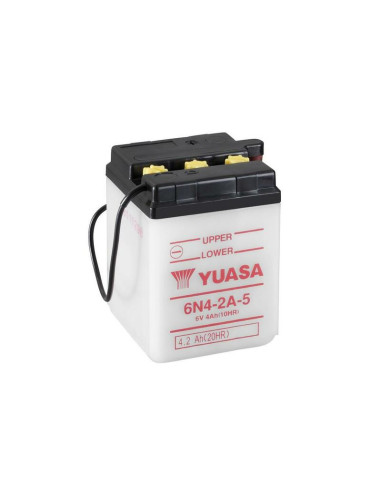 YUASA Battery Conventional without Acid Pack - 6N4-2A-5