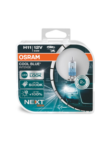 OSRAM Cool Blue Intense Bulb H11 12V/55W - x2