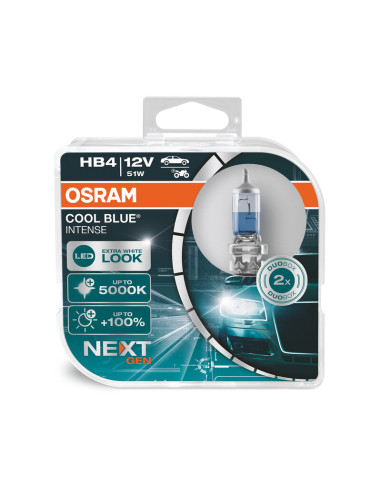OSRAM Cool Blue Intense Bulb HB4 12V/51W - x2
