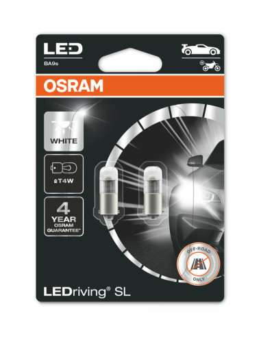 OSRAM Retrofit LEDriving T4W Light Bulbs 12V 0,8W