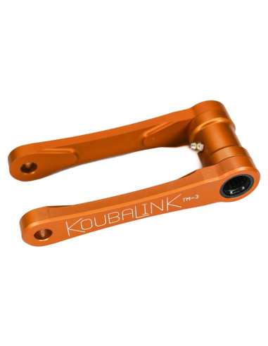 Kit de rabaissement de selle KOUBALINK (38.1 - 41.0 mm) orange - TM Racing