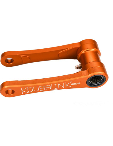 Kit de rabaissement de selle KOUBALINK (41.3 mm) orange - Suzuki RM-Z250 / 450