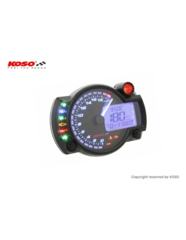 Multifunction meter Koso RX2N+ universal GP Style