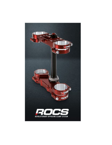 ROCS X-TRIG triple clamp KTM SX/SXF