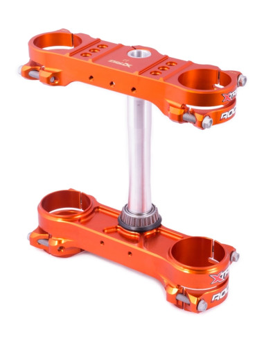 X-Trig ROCS triple clamps orange KTM SX/SX-F 125 & +