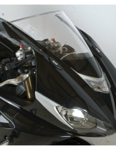 Cache-orifices rétroviseur R&G RACING - noir Triumph Daytona 675/R