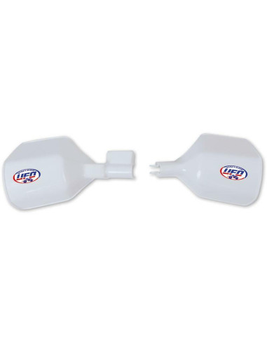 UFO Handguards White Disc Brake