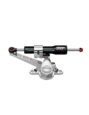 BITUBO Black Steering Damper Kit Over Fuel Tank Position Honda CBR954RR