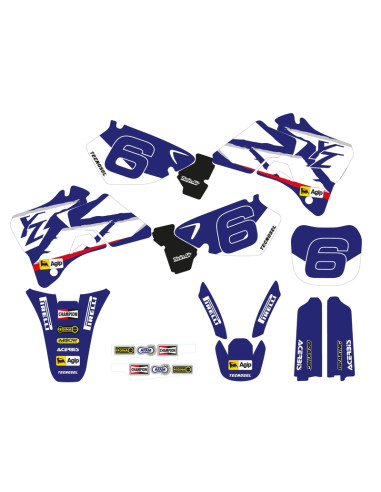 Kit déco complet TECNOSEL Team Yamaha 1998