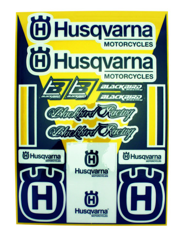 BLACKBIRD Stickers Kit Husqvarna