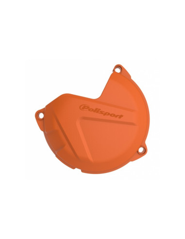 POLISPORT Clutch Cover Protector Orange KTM/Husqvarna