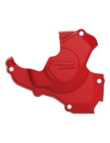 POLISPORT Ignition Cover Protector Red Honda CRF450R
