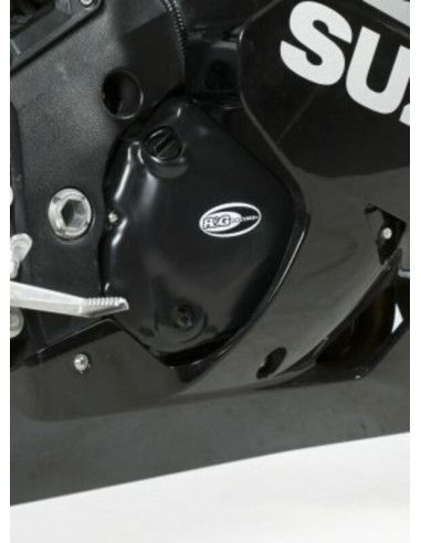 R&G RACING Right Crankcase Cover Black Suzuki GSX-R750