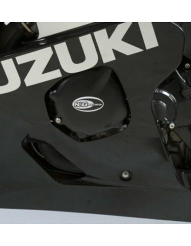 R&G RACING Left Crankcase Cover Black Suzuki GSX-R750