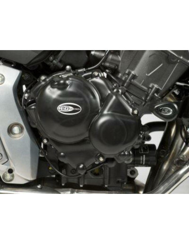 Couvre-carter droit R&G RACING noir Honda CB600F