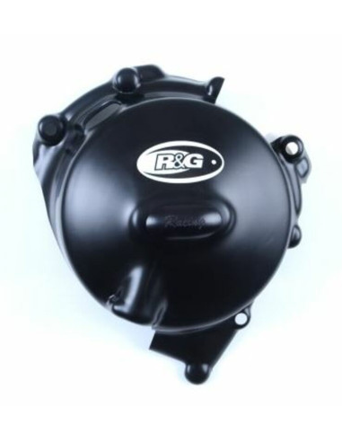 R&G RACING right black Race Series crankcase cover Triumph Daytona 675