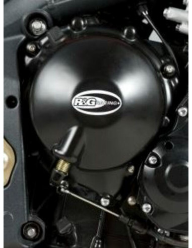 R&G RACING Black Rgiht (Clutch) Engine Case Cover Triumph Speed Triple