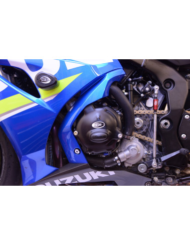 R&G RACING Race Series Left Cranckase Cover Black Suzuki GSX-R1000