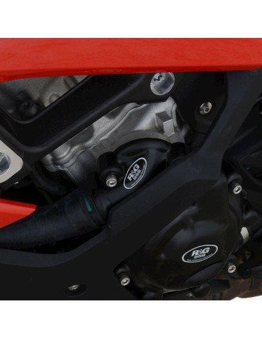 R&G RACING Race Series Left (Water Pump) Crankcase Cover Black BMW S1000RR