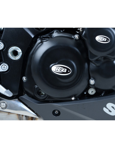 R&G RACING Right (Clutch) Engine Case Cover Black Suzuki GSX1000S