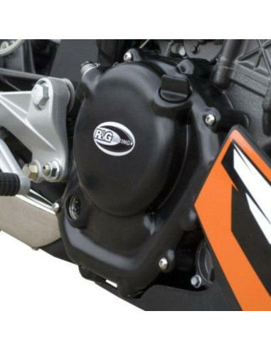 R&G RACING Right Crankcase Cover Black KTM Duke/RC 125/200