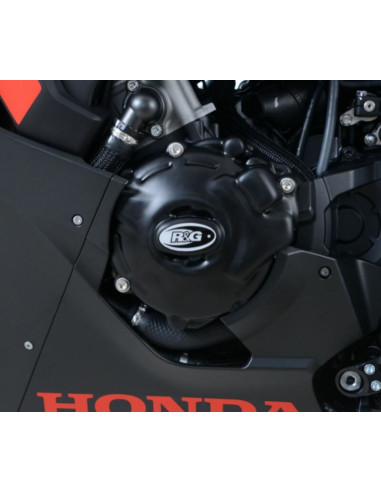 R&G RACING Left Crankcase Cover Black Honda CBR1000RR
