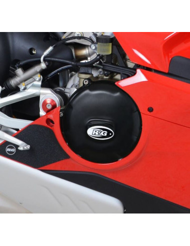 R&G RACING Clutch Crankcase Cover Black Ducati Panigale V4/V4S