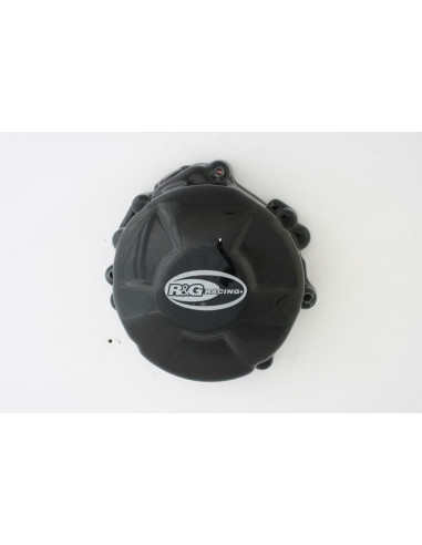 R&G RACING Left Crankcase Cover Black Honda