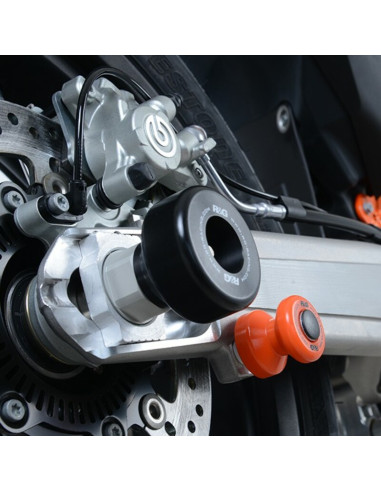 Protection de bras oscillant R&G RACING noir KTM 690 SMC-R
