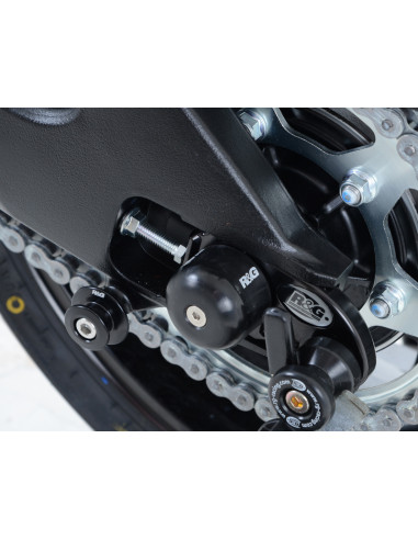 R&G RACING Swingarm Protectors Black Suzuki GSX-S 1000 ABS/FA