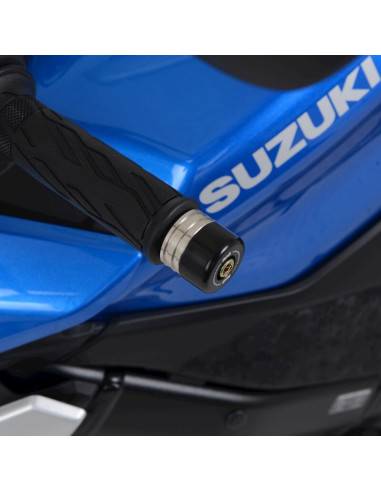 Embouts de guidon R&G RACING Noir - Suzuki