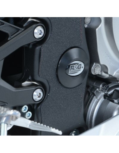 R&G RACING frame plug black Yamaha YZF-R1