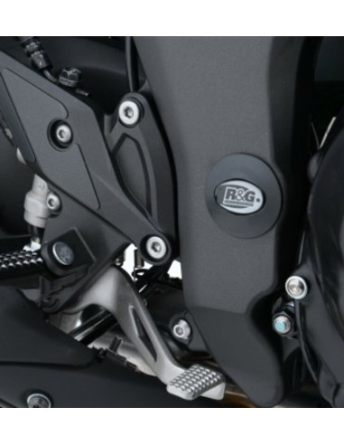 R&G RACING Right Frame Plug Black Kawasaki