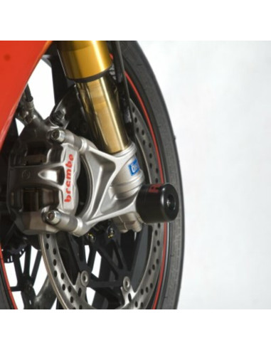 R&G RACING Fork Protectors Black Ducati