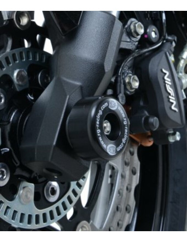 R&G RACING fork protectors black Kawasaki KLE Versys 650