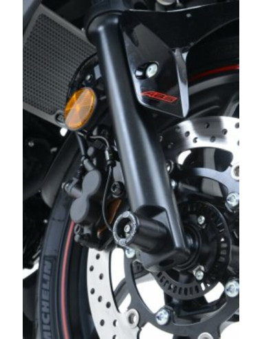 Protection de fourche R&G RACING noir Yamaha