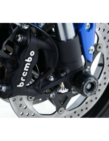 R&G RACING fork protectors black Suzuki GSX1000S,ABS,FA