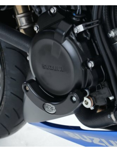 R&G RACING Left Engine Slider Black Suzuki GSX-S1000