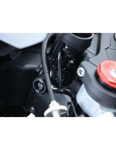 Protections de butée de direction R&G RACING noir Kawasaki ZX-10R