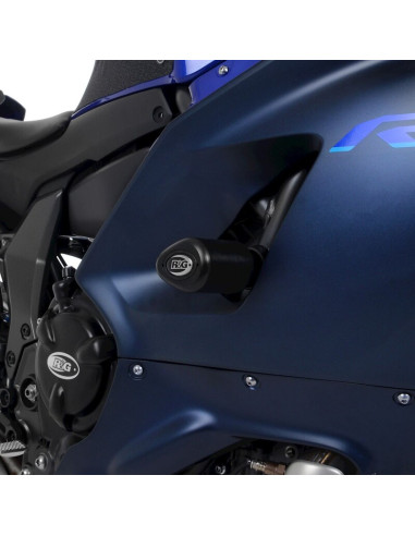Tampons de protection R&G RACING Aero - noir Yamaha R7