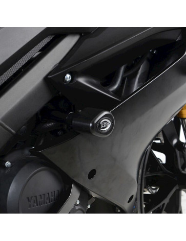 Tampons de protection R&G RACING Aero noir Yamaha YZF-R125