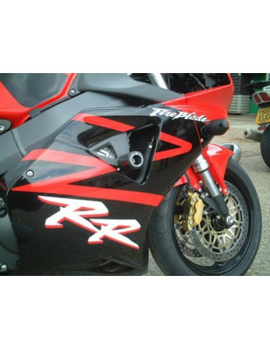 Tampons de protection R&G RACING Classic noir Honda CBR900RR