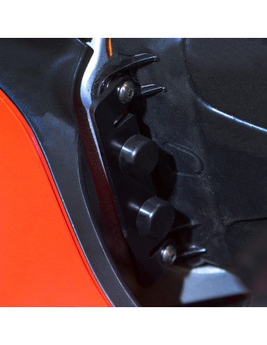 R&G RACING Lockstop Savers Black Ducati Panigale V4
