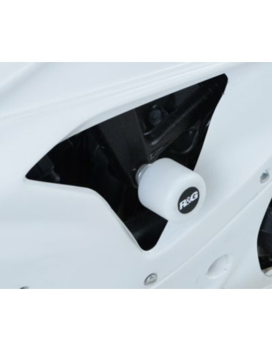 Tampons de protection R&G RACING Aero Race blanc BMW S1000RR