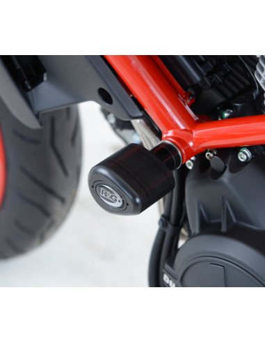 R&G RACING Aero Crash Protectors Black Ducati Monster 797